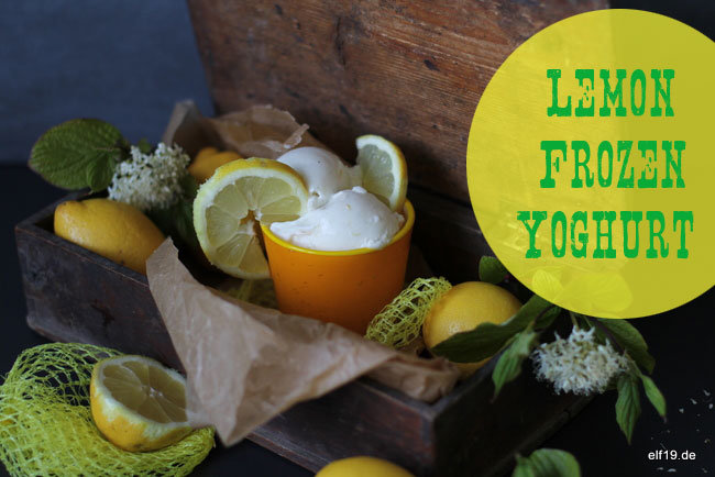 Lemon Frozen Yoghurt