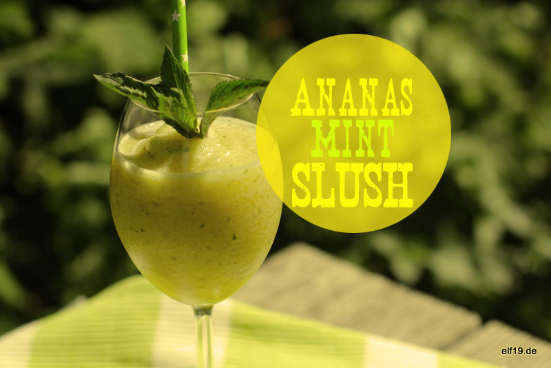 Ananas-Mint-Slush
